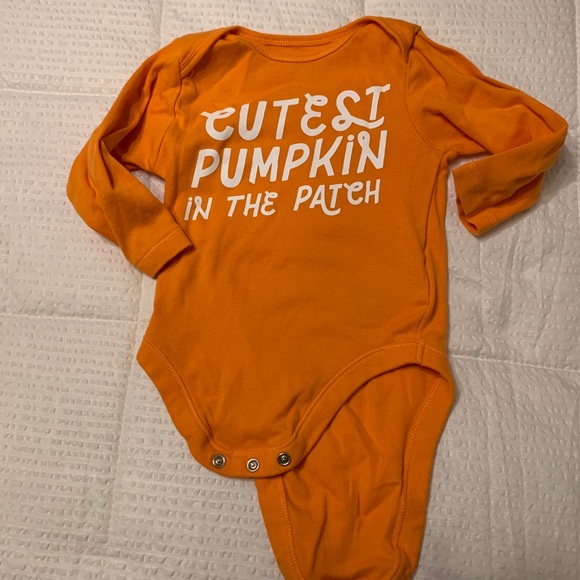 cutest pumpkin in the patch onesie